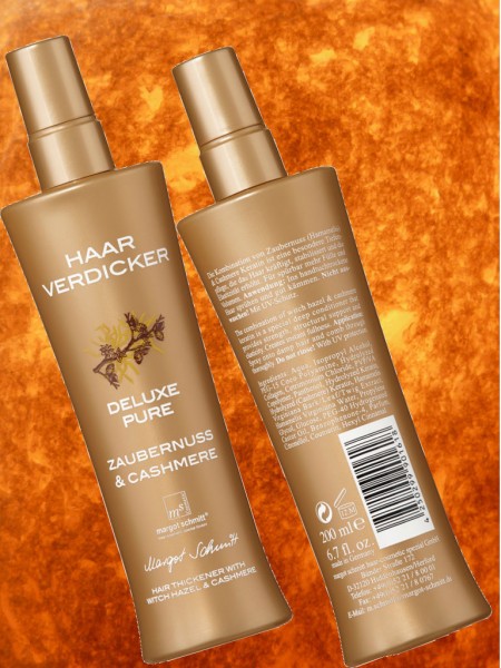 Deluxe Pure Haarverdicker Zaubernuss & Cashmere, Pumpspray 200 ml